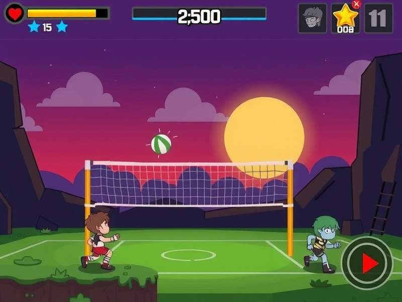 Volley Hero Slayer gameplay screenshot